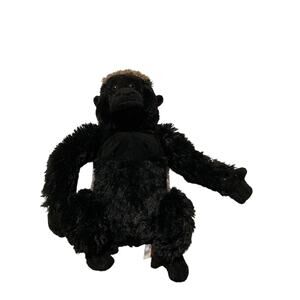 Wild Republic Silverback Gorilla Plush 12” Stuffed Animal Toy Ape Wildlife